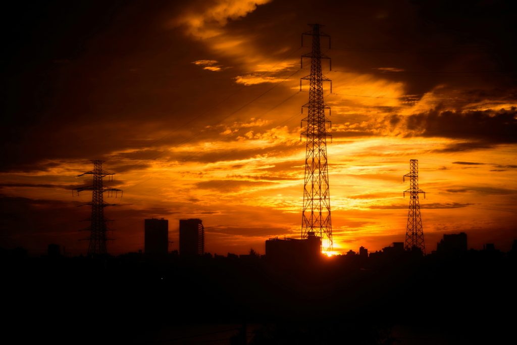 electricity producing towers