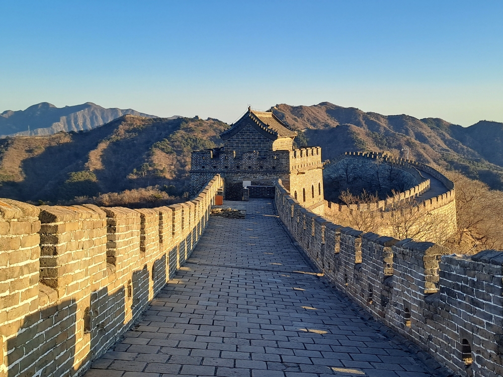 Great wall of China at Mutianyu section, Beijing, China.
