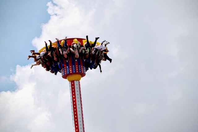 ride at an amusement park