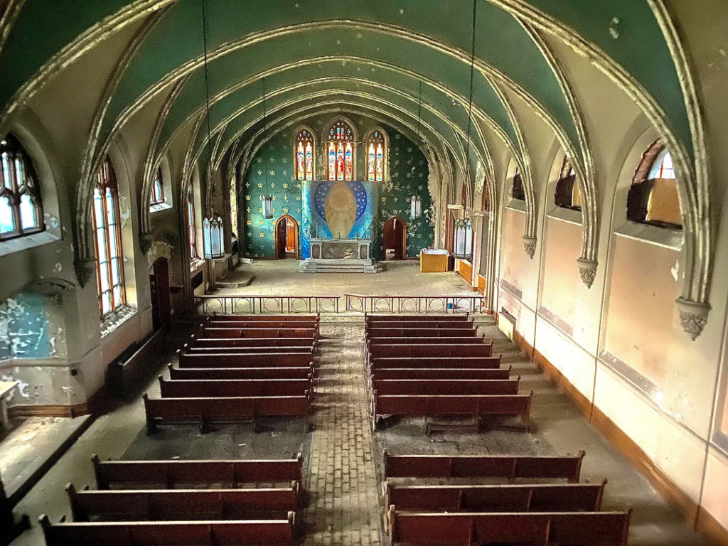 The Creepy Abandoned Church
