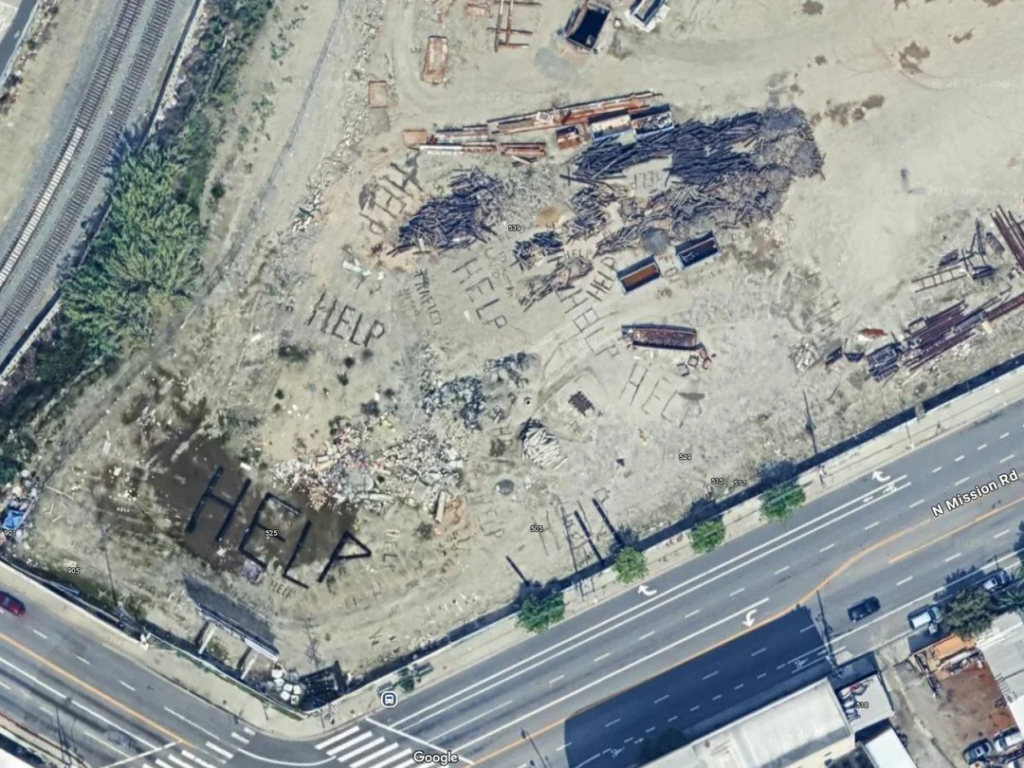 The 'Help' Messages in Los Angeles