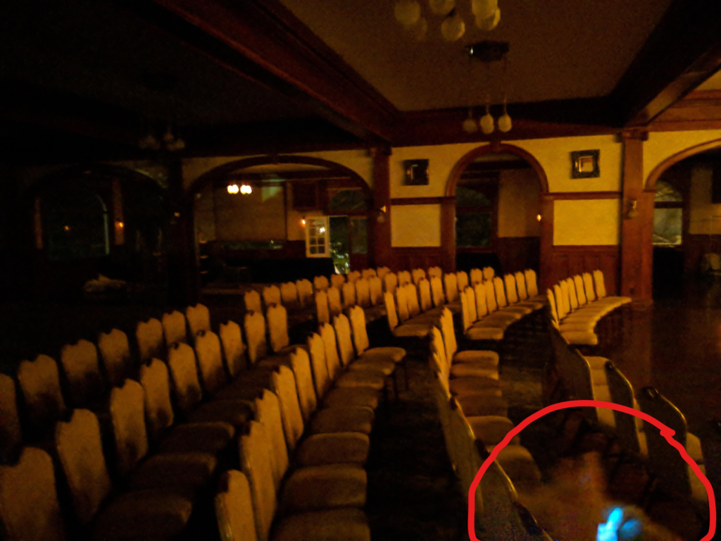 The Ghostly Apparition at the Theater