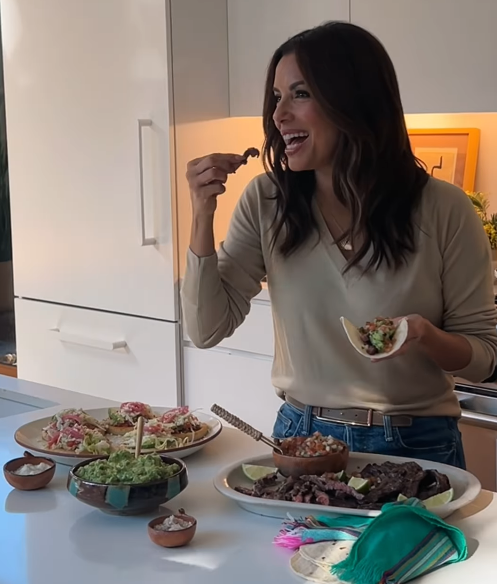 The star has always shared her love for cooking with fans