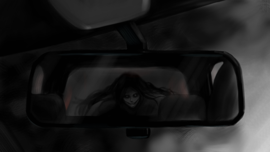 The Figure in the Rearview Mirror