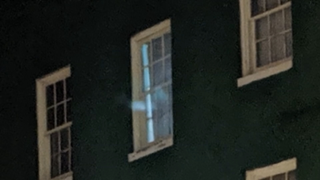The Ghostly Apparition in the Window