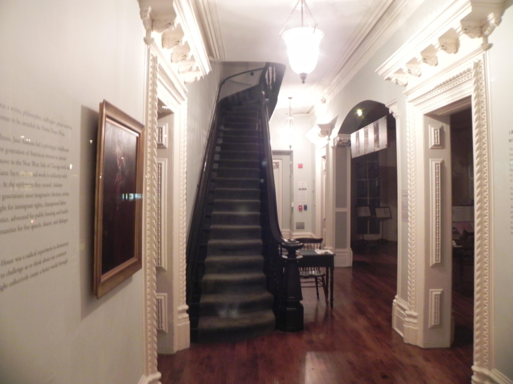 The Ghostly Figure on the Staircase