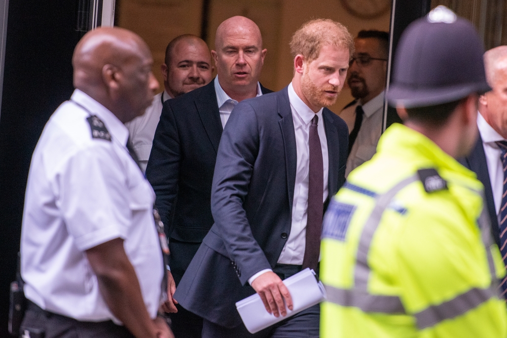 London, England, UK - June 6, 2023: Prince Harry, Duke of Sussex, leaves the Royal Courts of Justice, Britain's High Court, in central London on June 6, 2023. Credit: Loredana Sangiuliano
