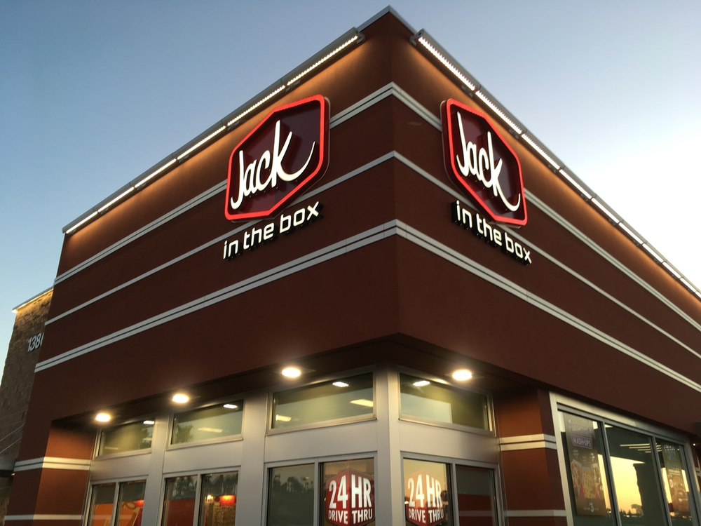 PHOENIX, ARIZONA, SEPT 16, 2017:Jack in the Box Fast Food Restaurant
