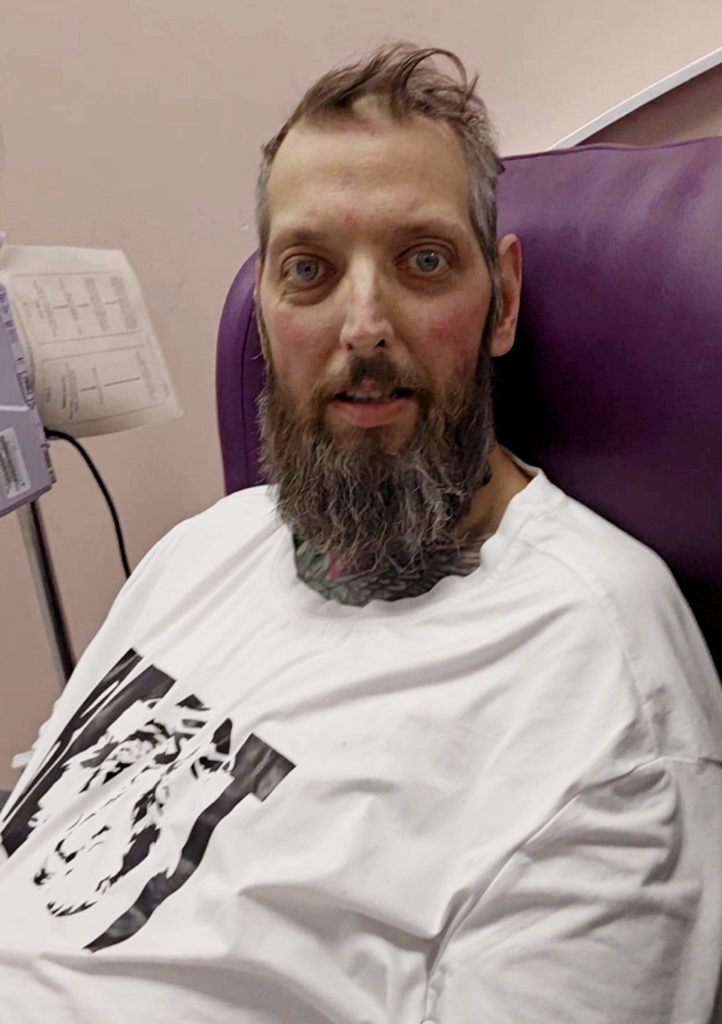 Kev Coles after diagnosis