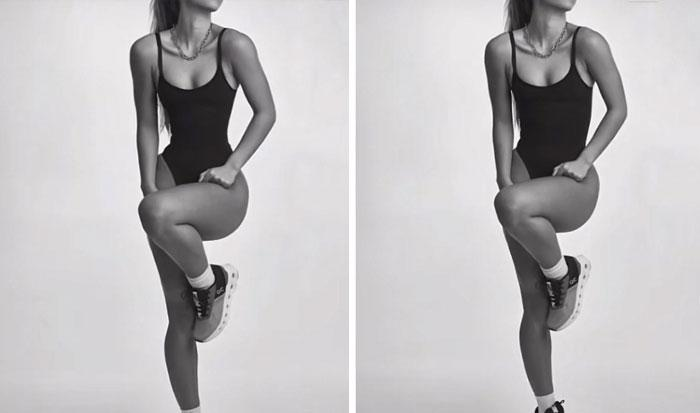 She Posted Photos From A Photoshoot, Then The Photographer Posted The Originals