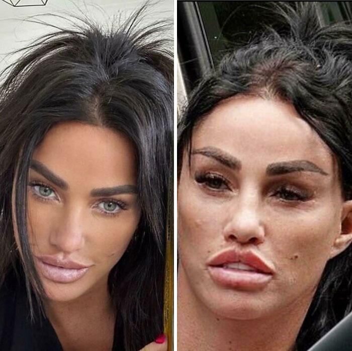 What She Posts vs. What She Looks Like Irl