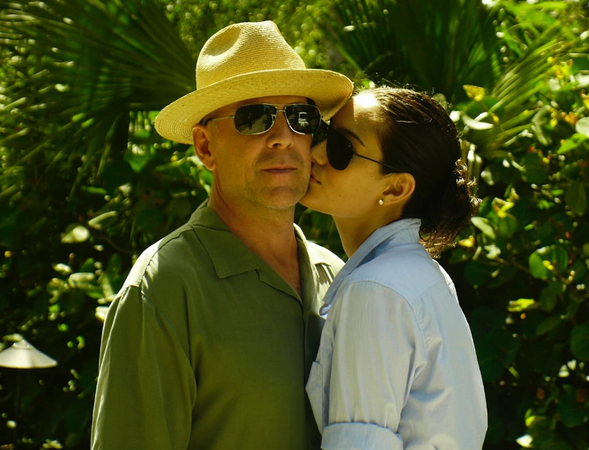 Emma Heming Willis and Bruce Willis