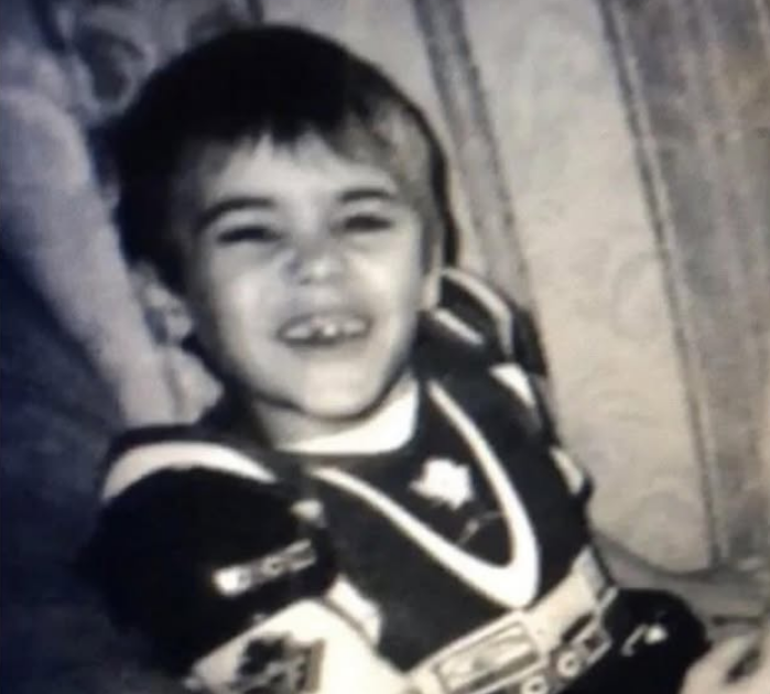 Justin Bieber as a young child