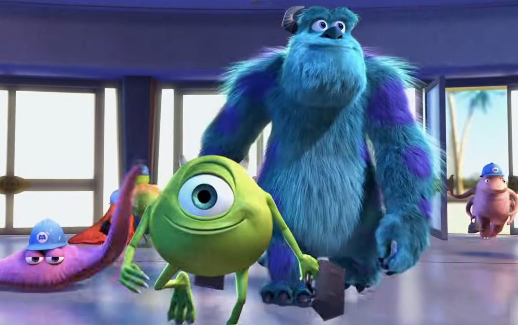 Monsters Inc. one of the best Pixar movies
