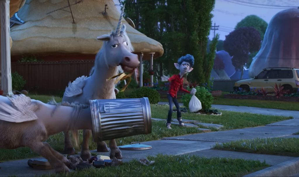 Onward a Pixar movie