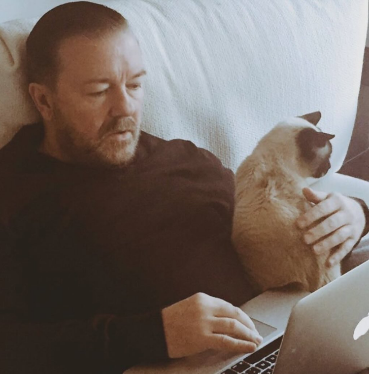 Gervais Defends His Comedy and Trans Rights