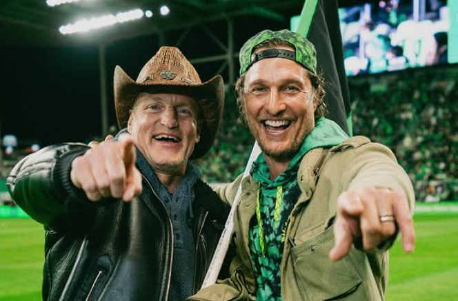 Woody Harrelson and Matthew McConaughey