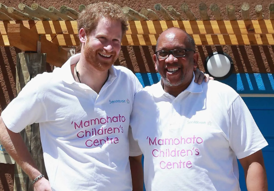 Prince Harry and Prince Seeiso