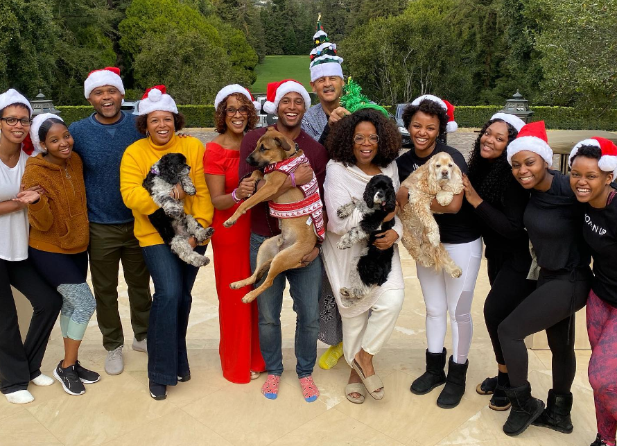 Oprah Winfrey’s love for her dogs—Sadie, Sunny, and Lauren—is no secret