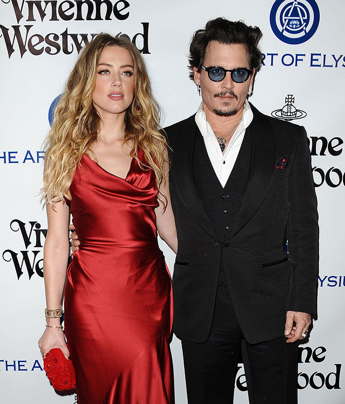 Amber Heard and Johnny Depp