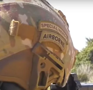 The term "special needs" in the context of an Airborne soldier could refer to unique accommodations or requirements 