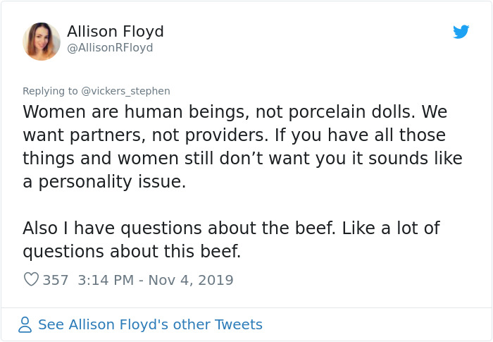 Comment on X tweet