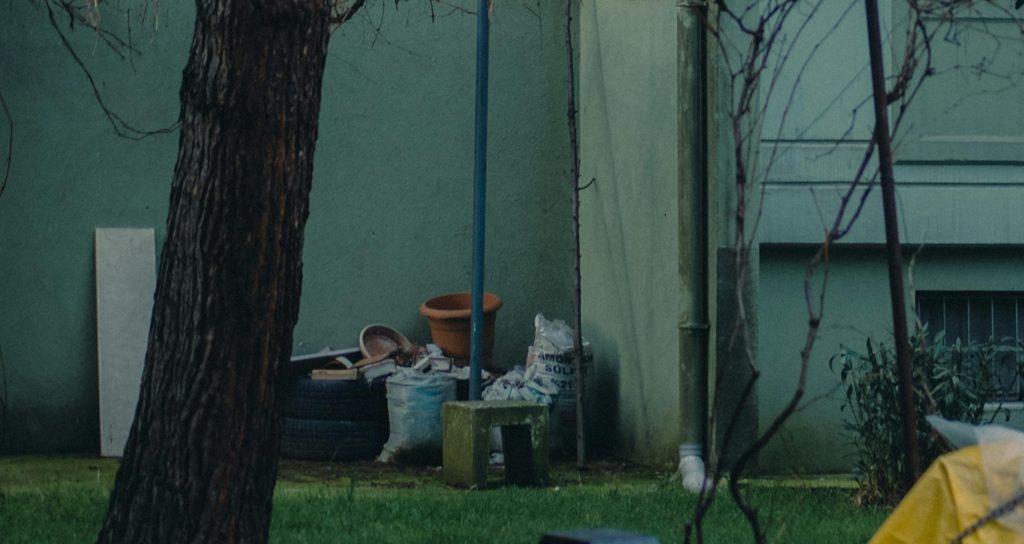 Junk outside of house