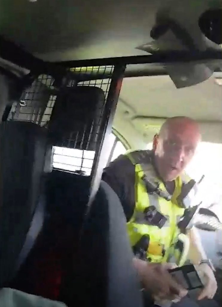 Police escort