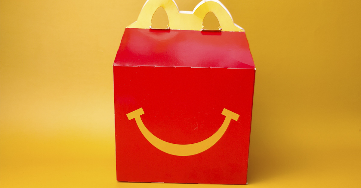 McDonald's Happy Meal box