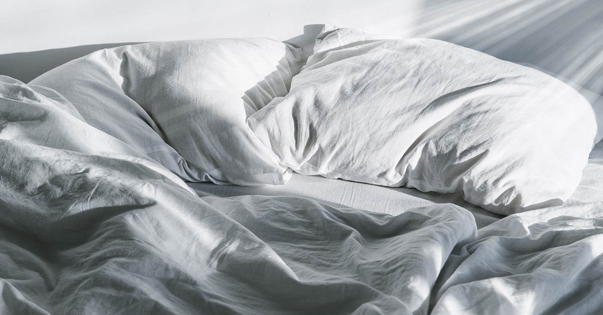 Empty bed