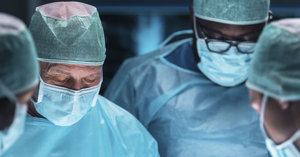 surgeons operating