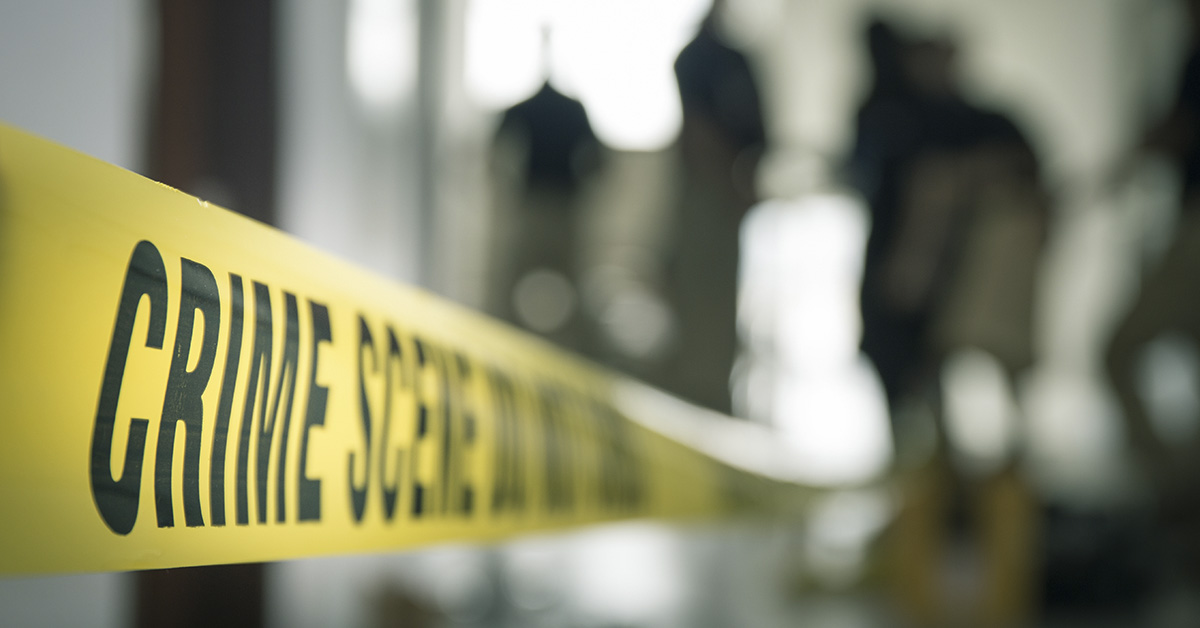 Crime scene tape