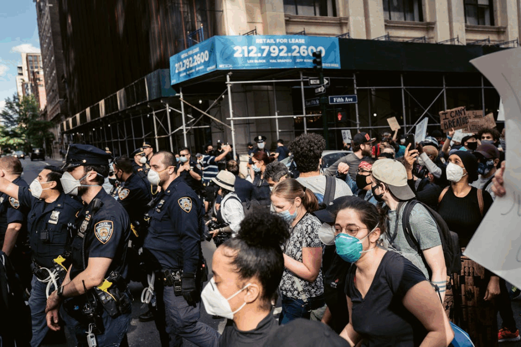 Crowd of Protesters