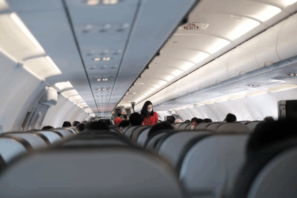 People Sitting on Airplane Seats