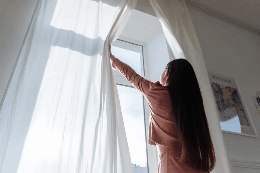 At dawn, single dad Jack catches a woman entering through the kitchen window