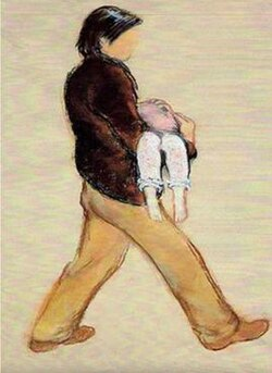 Artist's impression of the man Jane Tanner saw, released October 2007