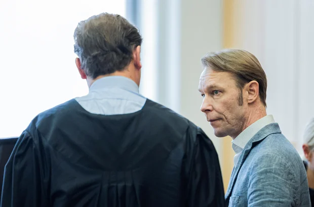 Christian Brueckner, right, a suspect in the disappearance of British toddler Madeleine McCann in Portugal