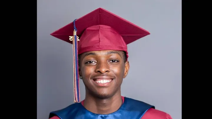 The story of the teen working in his graduation gown did not end with the fundraising campaign
