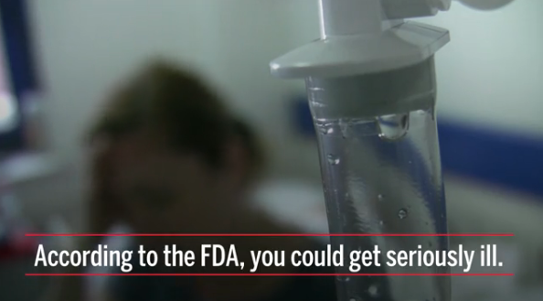While the hack may appear harmless, the FDA has issued warnings in the past about storing produce in water for extended periods