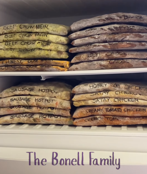 One of the biggest logistical hurdles the Bonell family faces is feeding everyone.
