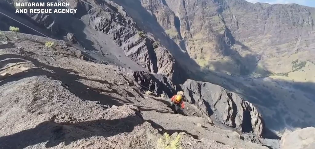 It is believed that she fell from the edge of a cliff during this brief period alone.