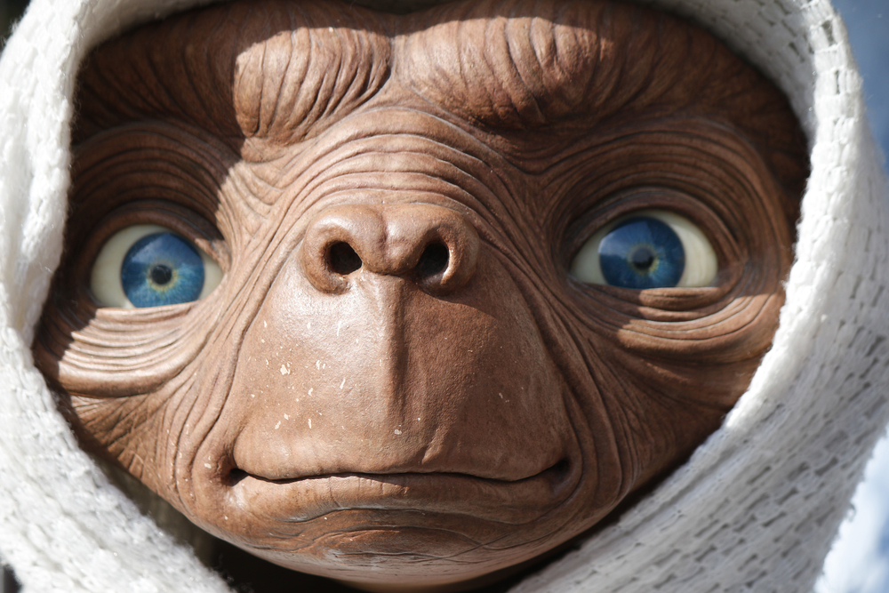 OCTOBER 2016 - BERLIN: a waxwork of the "ET - the Extraterrestrial" character of the Steven Spielberg movie, Berlin.