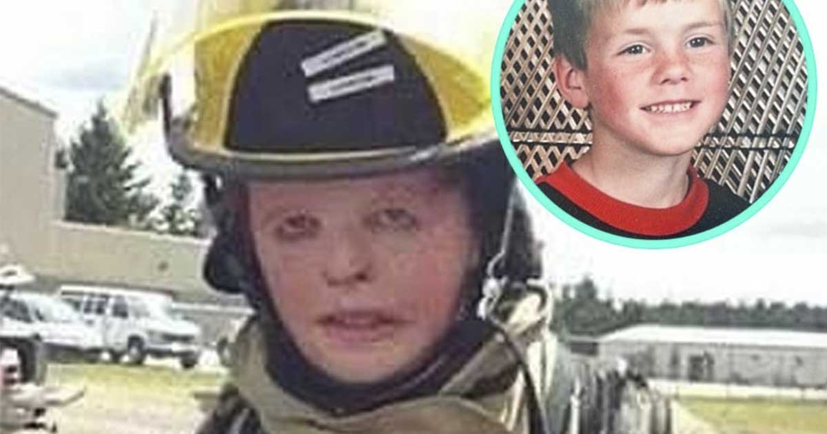 Boy Who Suffered 3rd-Degree Burns When He Was 6-Years-Old Is Now a Firefighter