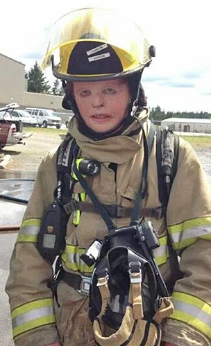 In 2012, at the age of 29, Terry McCarty officially joined the fire service.
