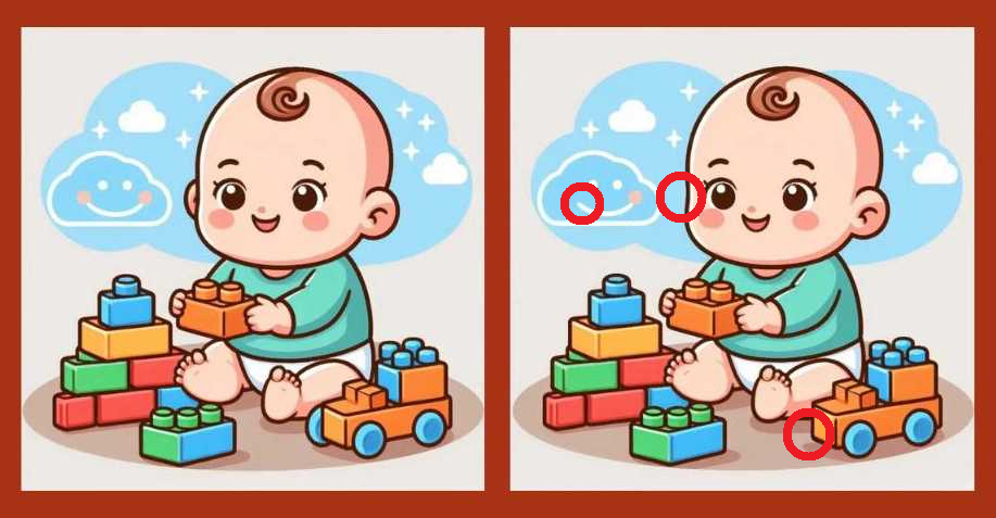 Spot the difference puzzle answer