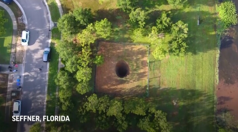 Seffner sinkhole that swallowed man in 2013