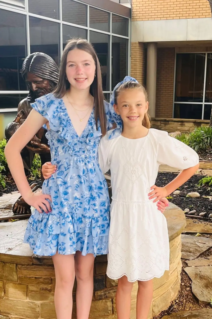 Blair Harber (left) and Brooke Harber (right) found dead during the Texas floods.