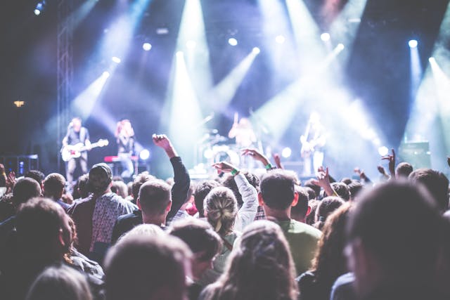 live band performance