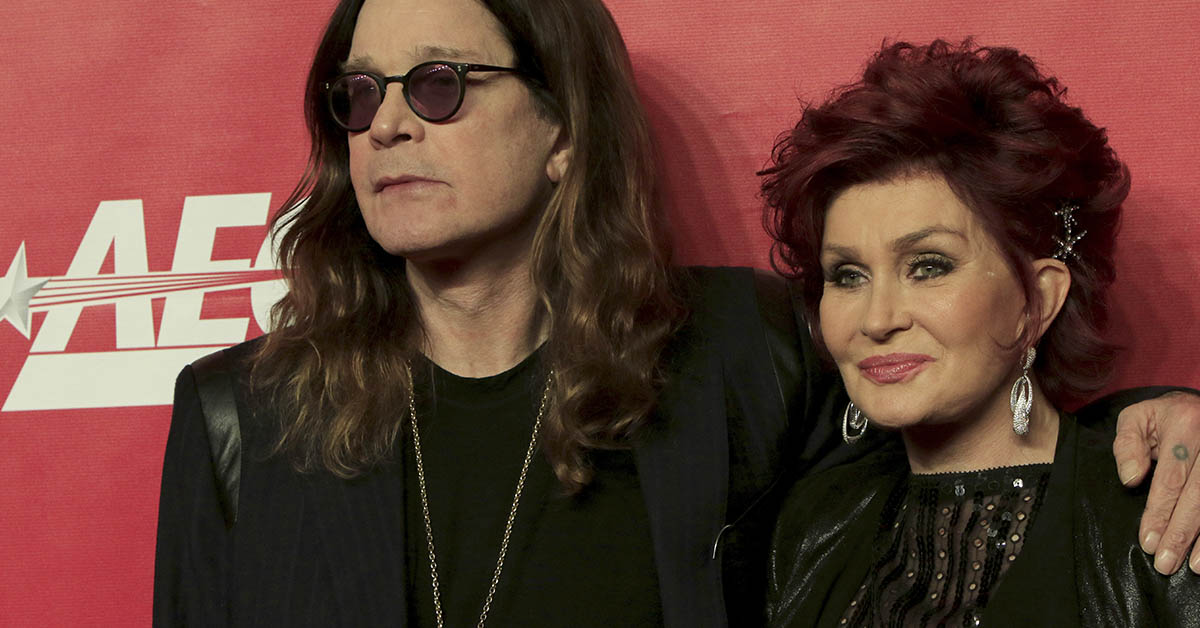 Ozzy Osbourne and Sharon Osbourne