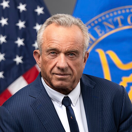 Official portrait of Robert F. Kennedy Jr., United States Secretary of Health and Human Services.